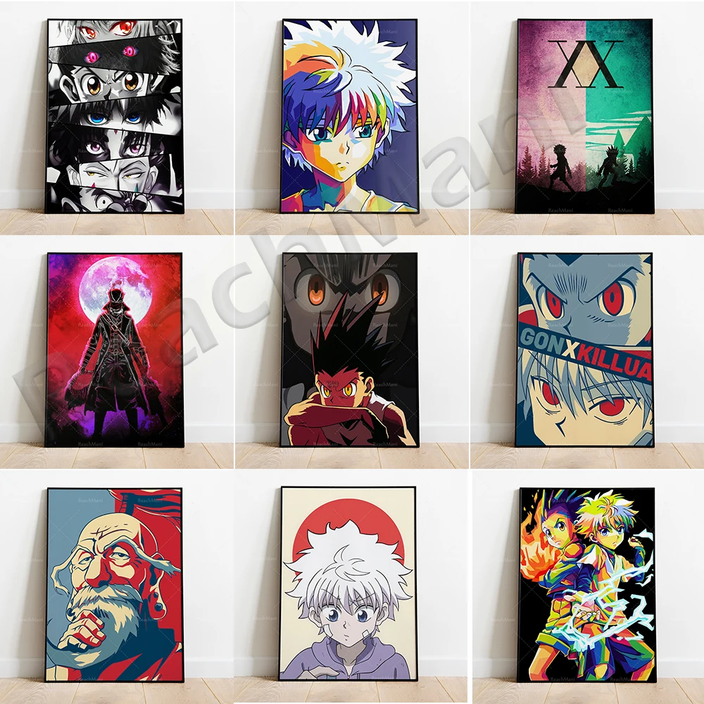 HUNTERxHUNTER HxH Killua Yoşihiro Togaşi Anime Poster Canvas Art Living Room Bedroom Study Home Decoration
HUNTERxHUNTER HxH Killua Yoşihiro Togaşi Anime Poster Canvas Art Living Room Bedroom Study Home Decoration