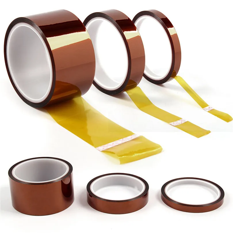 3/5/10/20/30/50/100/200mm 100ft BGA high temperature heat resistant polyimide gold adhesive tape for electronic industry 33M
3/5/10/20/30/50/100/200mm 100ft BGA high temperature heat resistant polyimide gold adhesive tape for electronic industry 33M