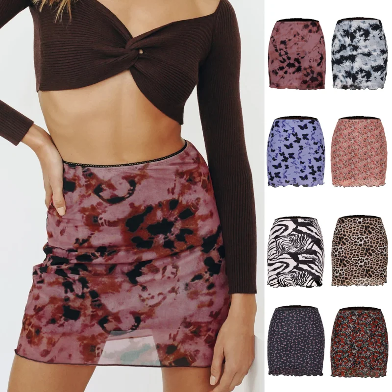 High Waist Tie Dye Mesh Mini Skirts Y2K 2021 Sexy Nightclub Retro Print All-Match Mesh Double Layer Slim Fit Hip A-Line Skirt
High Waist Tie Dye Mesh Mini Skirts Y2K 2021 Sexy Nightclub Retro Print All-Match Mesh Double Layer Slim Fit Hip A-Line Skirt
