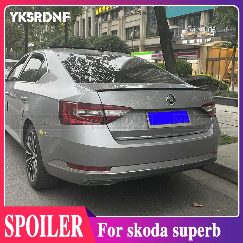 Car Accessories For Skoda Superb 2015- 2019 ABS Plastic Unpainted Primer Color Tail Trunk Boot Lip Wing Rear Spoiler Decoration
Car Accessories For Skoda Superb 2015- 2019 ABS Plastic Unpainted Primer Color Tail Trunk Boot Lip Wing Rear Spoiler Decoration