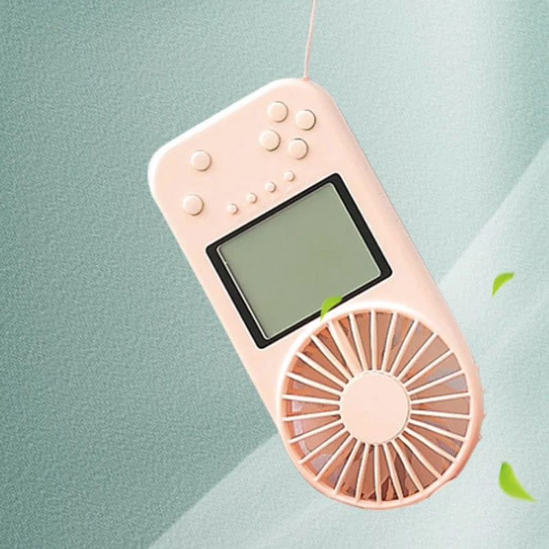 Handheld Game Console with USB Fan Color Display Game Console Retro Game Console with Mini Personal Fan 
Handheld Game Console with USB Fan Color Display Game Console Retro Game Console with Mini Personal Fan