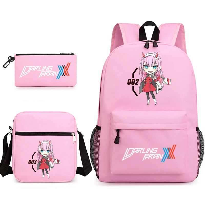 zero two3 piece set canvas backpack suitable for children boys and girls popular student school bags school supplies
zero two3 piece set canvas backpack suitable for children boys and girls popular student school bags school supplies