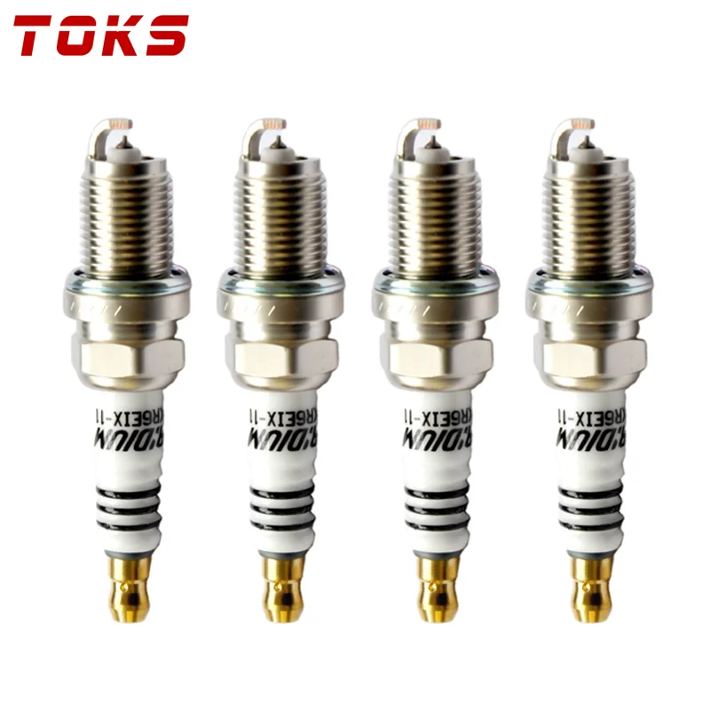 

4pcs/lot BKR6EIX11 4272 BKR6EIX-11 Iridium New Spark Plugs For Toyota Honda VW Sagitar Joyear Haval H3 H5 H6 Buick Excelle