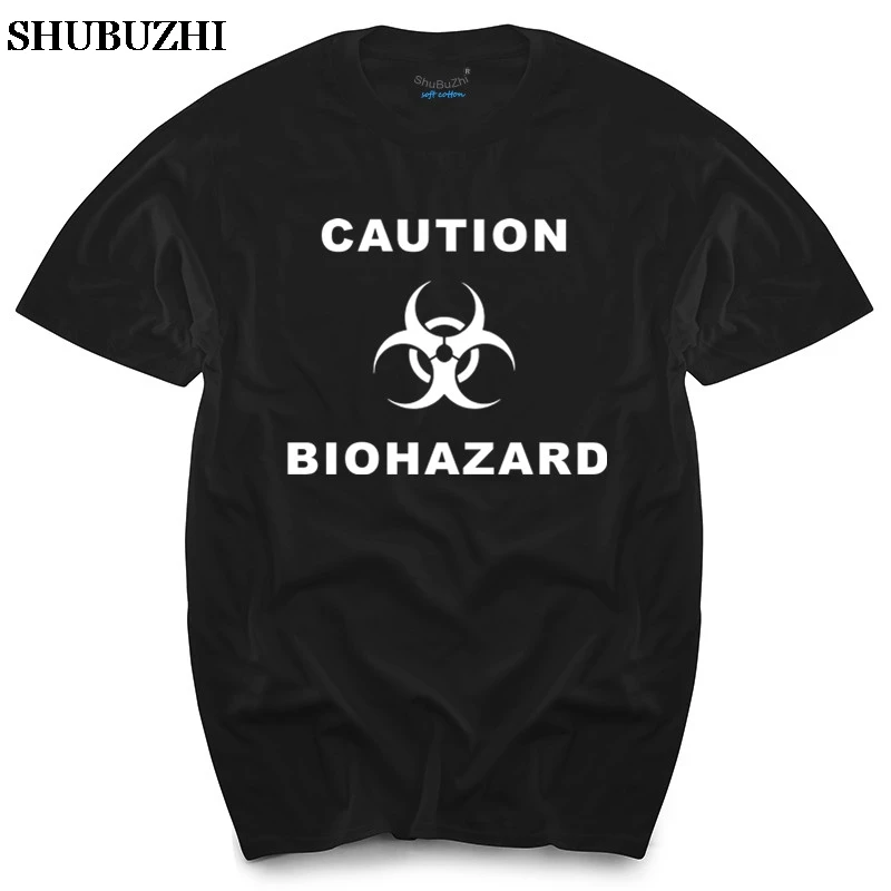 Camiseta Caution Biohazard XXXL XXL- XL- L- M- S Size Warning Sign Signo TShirt men's top tees brand tee-shirt
Camiseta Caution Biohazard XXXL XXL- XL- L- M- S Size Warning Sign Signo TShirt men's top tees brand tee-shirt