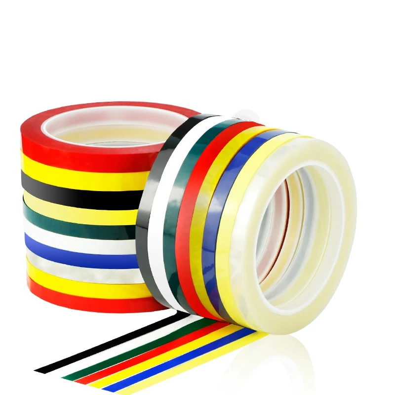 

1PCS 66M Colored Anti-Flame Adhesive Insulation Mylar Tape 10mm 15mm 20mm for Transformer, Motor, Capacitor, Coil Wrap
