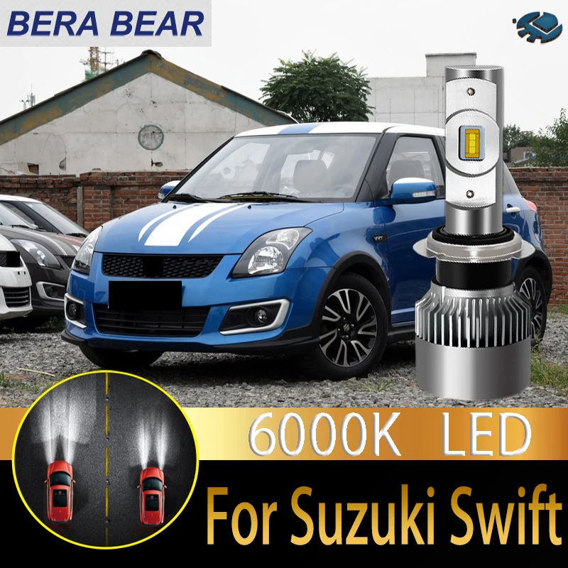 BERA BEAR Car Headlight Bulbs LED For Suzuki Swift Ignis LED Car 6000K 10000LM White Light Auto Headlight 2X
BERA BEAR Car Headlight Bulbs LED For Suzuki Swift Ignis LED Car 6000K 10000LM White Light Auto Headlight 2X