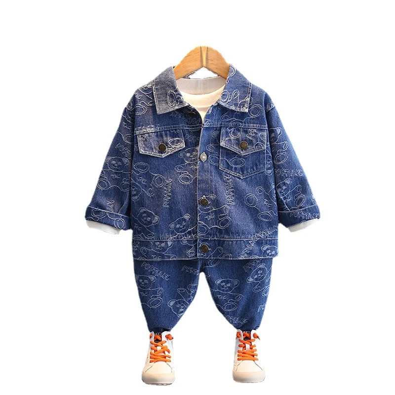 New Spring Autumn Baby Girls Clothes Fashion Children Boys Sports Jacket Pants 2Pcs/Set Toddler Casual Clothing Kids Tracksuits 
New Spring Autumn Baby Girls Clothes Fashion Children Boys Sports Jacket Pants 2Pcs/Set Toddler Casual Clothing Kids Tracksuits