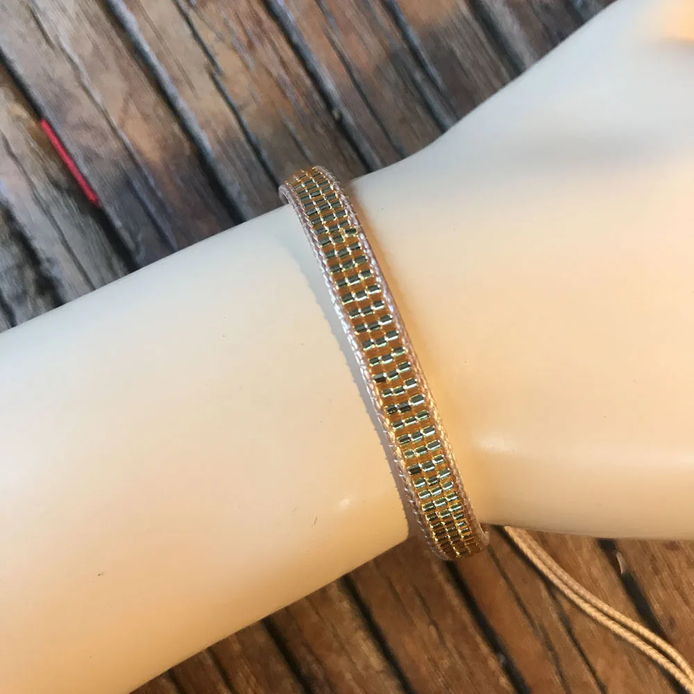 Rttooas 3D Rainbow Heart Charm Bracelet Pulseras Mujer 2020 Fashion Rivet MIYUKI Beaded Bracelet Handmade Woven Female Jewelry
Rttooas 3D Rainbow Heart Charm Bracelet Pulseras Mujer 2020 Fashion Rivet MIYUKI Beaded Bracelet Handmade Woven Female Jewelry