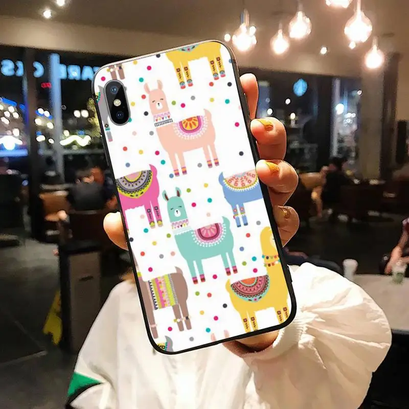 Cute Llama Alpaca Animals Cartoon Phone Case for iPhone 11 12 pro XS MAX 8 7 6 6S Plus X 5S SE 2020 XR
Cute Llama Alpaca Animals Cartoon Phone Case for iPhone 11 12 pro XS MAX 8 7 6 6S Plus X 5S SE 2020 XR