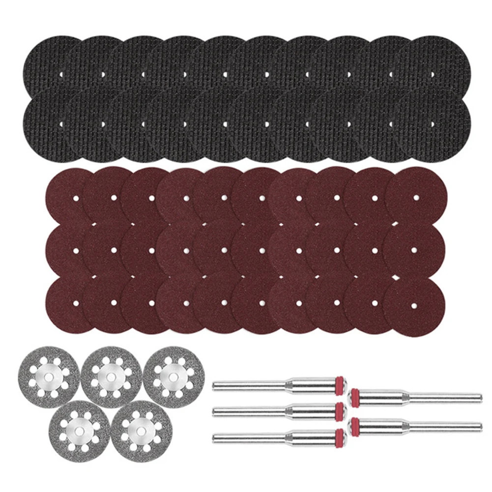 60pcs Woodworking Mini Practical Grinding Wheel Multifunction Circular Sanding Diamond Cutting Disc Rotary Tool Set Drill Metal
60pcs Woodworking Mini Practical Grinding Wheel Multifunction Circular Sanding Diamond Cutting Disc Rotary Tool Set Drill Metal