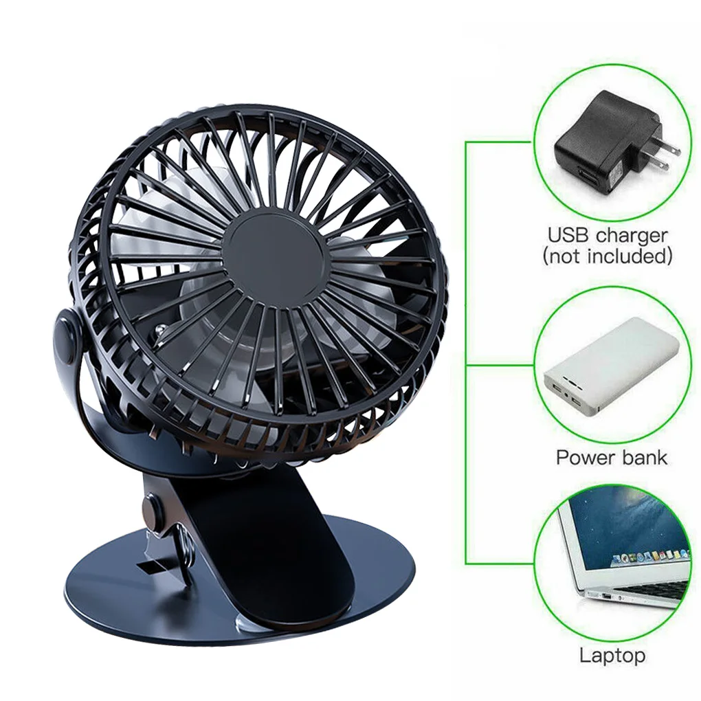 Desktop Fan USB Clip-on Type Cooling Fan with 3 Speed Portable Rechargeable Tabletop Cooling Device
Desktop Fan USB Clip-on Type Cooling Fan with 3 Speed Portable Rechargeable Tabletop Cooling Device