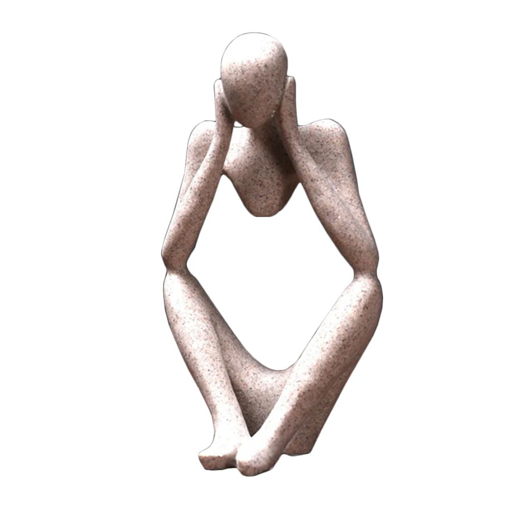 Forgetive Resin Statues Creative Abstract Thinker People Sculptures Miniature Figurines Craft Office Home Decoration Accessories
Forgetive Resin Statues Creative Abstract Thinker People Sculptures Miniature Figurines Craft Office Home Decoration Accessories
