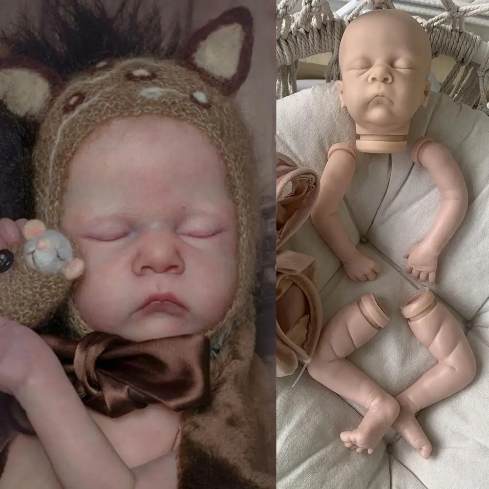 Sleeping Reborn Doll With Cloth Body Vinyl Unpainted Unfinished Doll Parts DIY Blank Doll Popular Kit Cute Limited Edition
Sleeping Reborn Doll With Cloth Body Vinyl Unpainted Unfinished Doll Parts DIY Blank Doll Popular Kit Cute Limited Edition