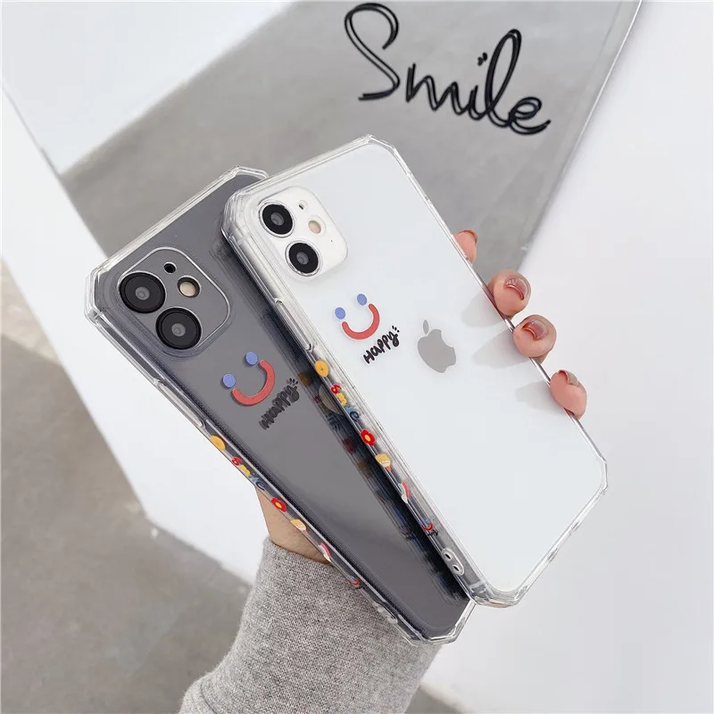 Cute Transparent Cartoon Smile Korean Phone Case For iPhone 12 11 Pro Max XR X Xs Max 7 8 Puls SE 2020 Cases Soft Silicone Cover
Cute Transparent Cartoon Smile Korean Phone Case For iPhone 12 11 Pro Max XR X Xs Max 7 8 Puls SE 2020 Cases Soft Silicone Cover