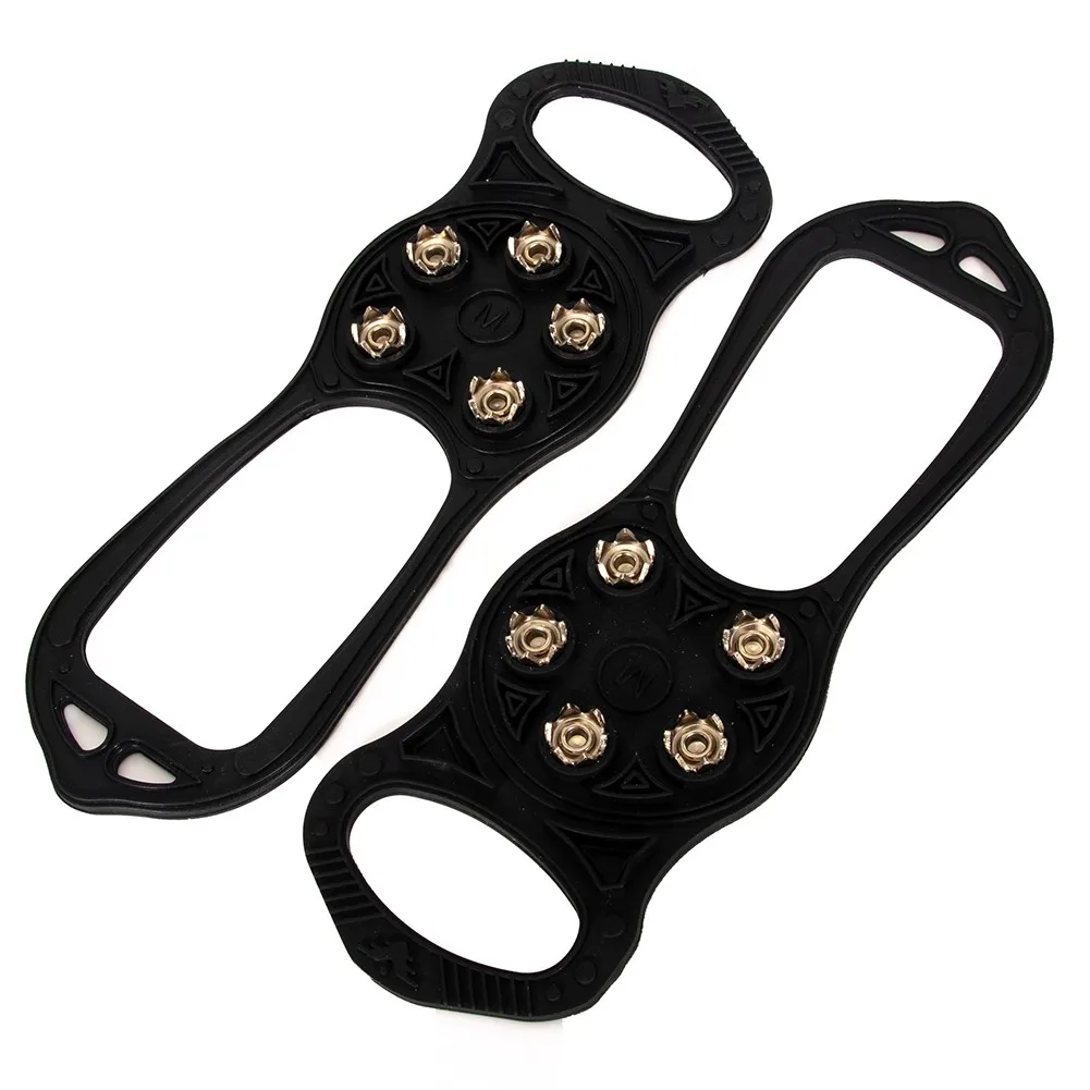 5 Studs Anti-Skid Snow Ice Climbing Shoe Spikes Grips Cleats Crampons Cover Kids Outdoor Winter Fishing Ice Grips Shoe Covers
5 Studs Anti-Skid Snow Ice Climbing Shoe Spikes Grips Cleats Crampons Cover Kids Outdoor Winter Fishing Ice Grips Shoe Covers