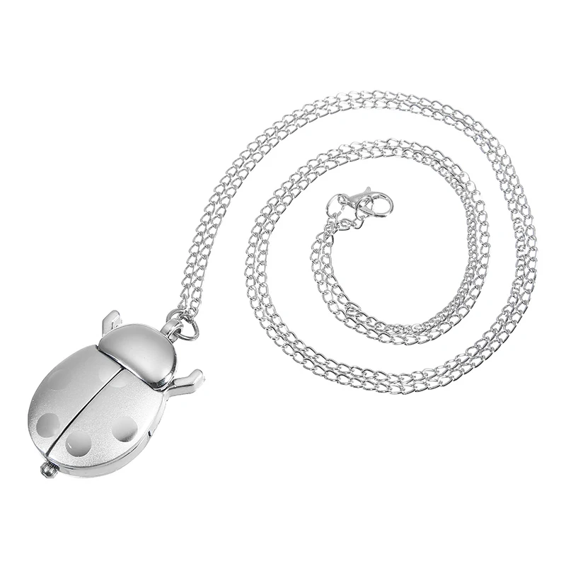 Ladybug Beetle Pocket Watch Fashion Women Girl Small Animal Chain Necklace Pendant Quartz Fob Pocket Watch Birthday Gift
Ladybug Beetle Pocket Watch Fashion Women Girl Small Animal Chain Necklace Pendant Quartz Fob Pocket Watch Birthday Gift