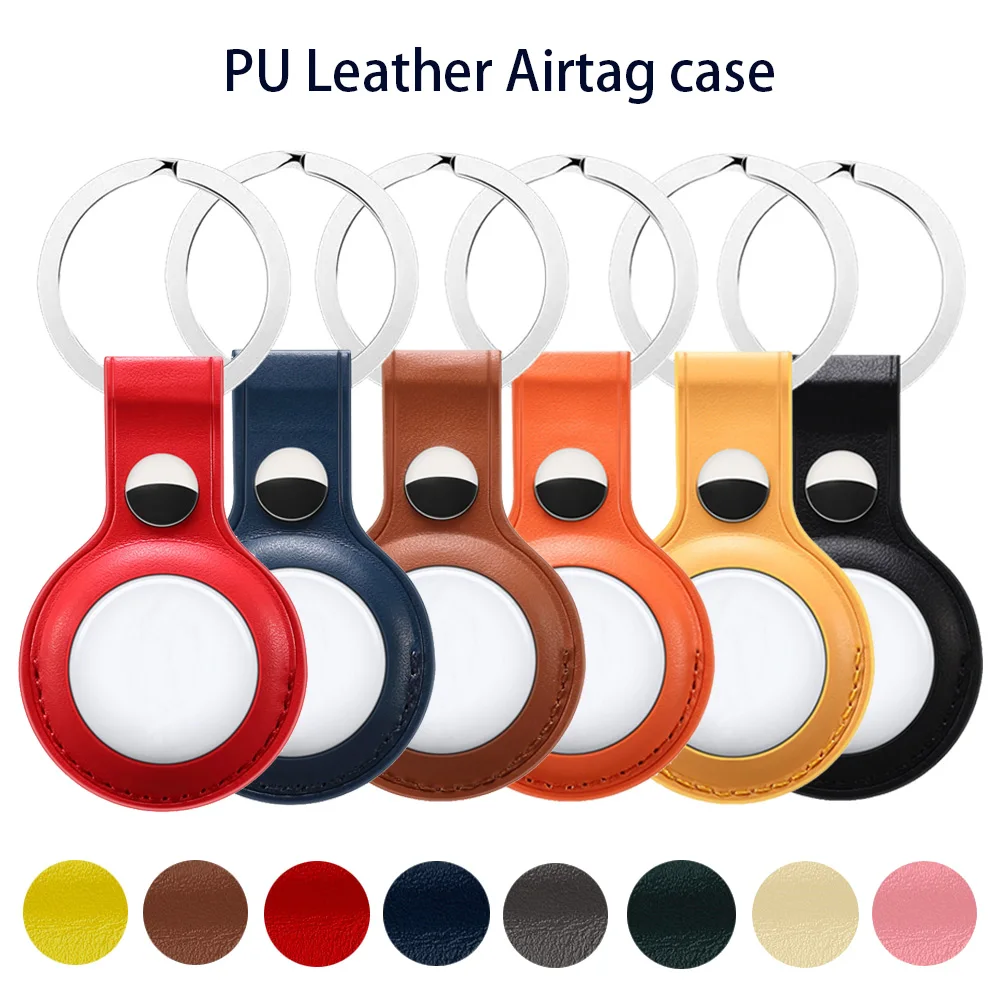 Кожаный чехол для Apple Airtag с защитой от потери, 1:1
Кожаный чехол для Apple Airtag с защитой от потери, 1:1