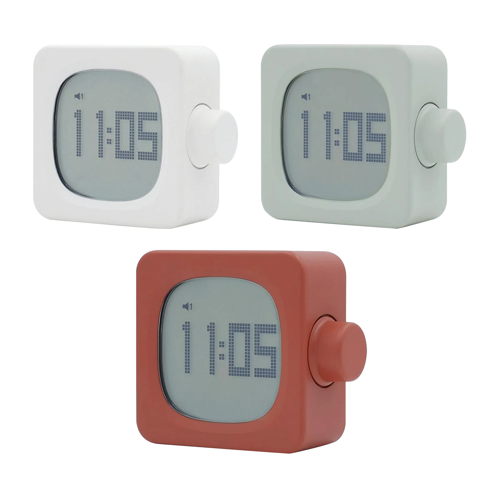 Modern LED Digital Alarms Clock Square Snooze Weekend Mode USB Rechargeable Night Light
Modern LED Digital Alarms Clock Square Snooze Weekend Mode USB Rechargeable Night Light