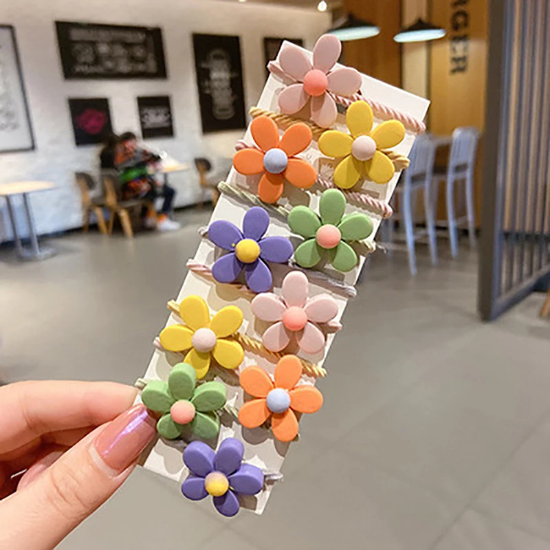 10pcs/set Children Elastic Hair Rubber Bands Fruit Flowers Rope Accessories Kids Girl Headband Tie Ring Headwear Scrunchie
10pcs/set Children Elastic Hair Rubber Bands Fruit Flowers Rope Accessories Kids Girl Headband Tie Ring Headwear Scrunchie
