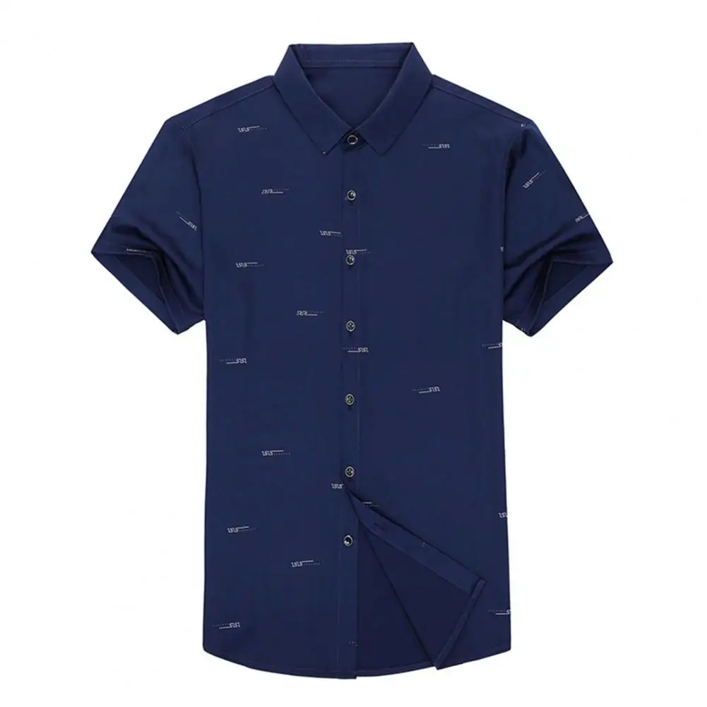 Printed Shirts for Men Summer Laper Collar Short Sleeve Shirts for Men Slim Social Dreess Shirt Business Shirts chemise homme
Printed Shirts for Men Summer Laper Collar Short Sleeve Shirts for Men Slim Social Dreess Shirt Business Shirts chemise homme