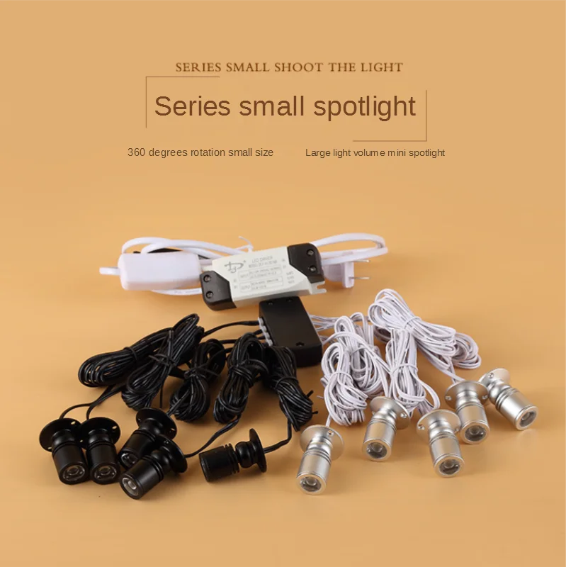 Mini Led Spotlight Wine Cabinet Light Kitchen Lighting Kit with Switch EU Plug for Jewelry Showcase Finger Lights Lattice Lights
Mini Led Spotlight Wine Cabinet Light Kitchen Lighting Kit with Switch EU Plug for Jewelry Showcase Finger Lights Lattice Lights