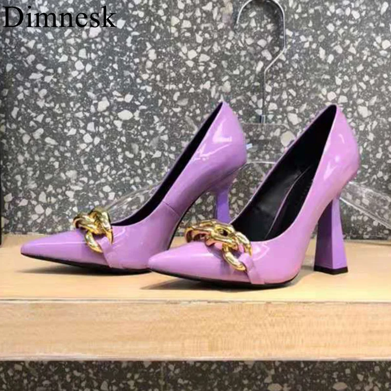 2021 Pointed Toe Spike High Heel Pumps Women Shiny Leather Shallow Mouth Gold Chain Single Shoes Spring Sexy Party Wedding Shoes
2021 Pointed Toe Spike High Heel Pumps Women Shiny Leather Shallow Mouth Gold Chain Single Shoes Spring Sexy Party Wedding Shoes
