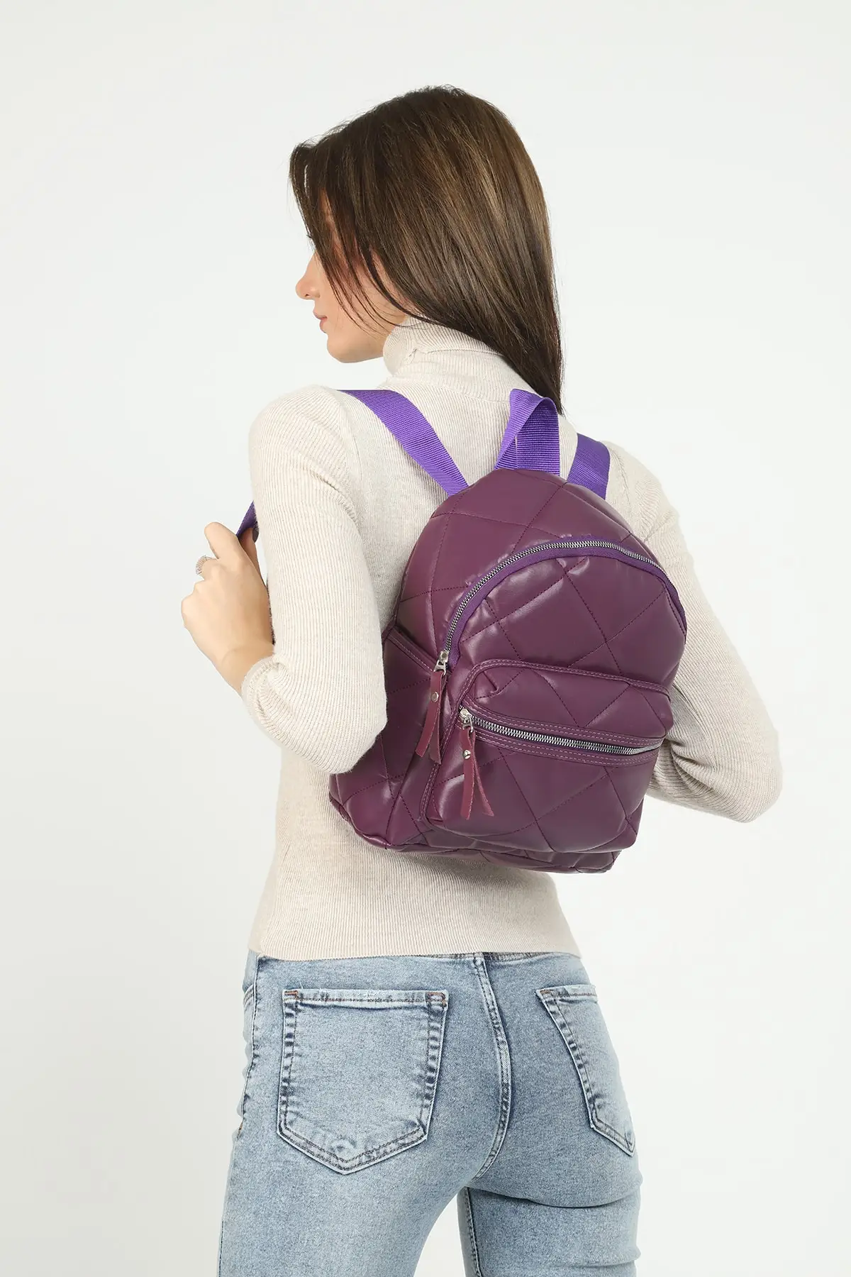 Women's 5 color Quilted Daily Backpack 2021 Fashion Women Casual Travel Quilted Plaid Backpack School Bag Backpack 
Women's 5 color Quilted Daily Backpack 2021 Fashion Women Casual Travel Quilted Plaid Backpack School Bag Backpack