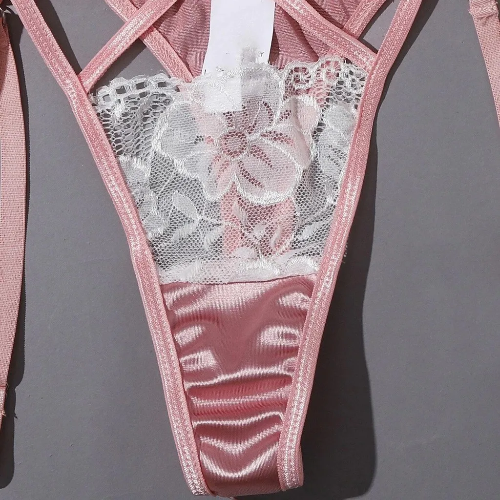 3PC Sexy Lingerie Femme Erotic Underwear Hollow Out Lace Bra G-string Lingerie Porno Garter Lenceria Erotica Mujer Babydoll Sexi
3PC Sexy Lingerie Femme Erotic Underwear Hollow Out Lace Bra G-string Lingerie Porno Garter Lenceria Erotica Mujer Babydoll Sexi