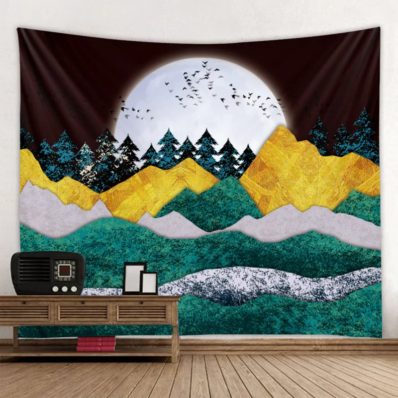 Nordic minimalist art tapestry bohemian tapestry hippie psychedelic scene home decoration wall hanging beach mat yoga mat
Nordic minimalist art tapestry bohemian tapestry hippie psychedelic scene home decoration wall hanging beach mat yoga mat