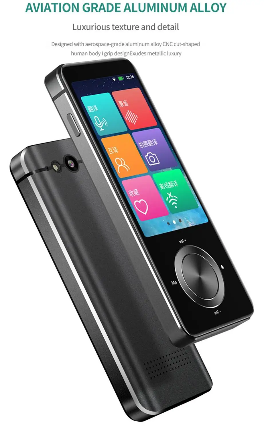 Мгновенный голосовой переводчик M9, автономный языковой переводчик в режиме реального времени, умный голосовой переводчик, портативный мгн...
Мгновенный голосовой переводчик M9, автономный языковой переводчик в режиме реального времени, умный голосовой переводчик, портативный мгн...