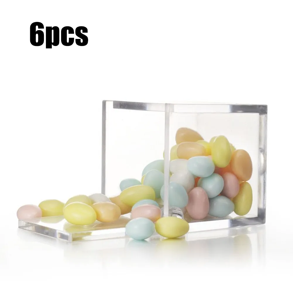 6pcs Clear Plastic Boxes For Gifts Snack Packing Box Gift Packaging Transparent Candy Box Wedding Gift Boxes Wedding Party Favor
6pcs Clear Plastic Boxes For Gifts Snack Packing Box Gift Packaging Transparent Candy Box Wedding Gift Boxes Wedding Party Favor