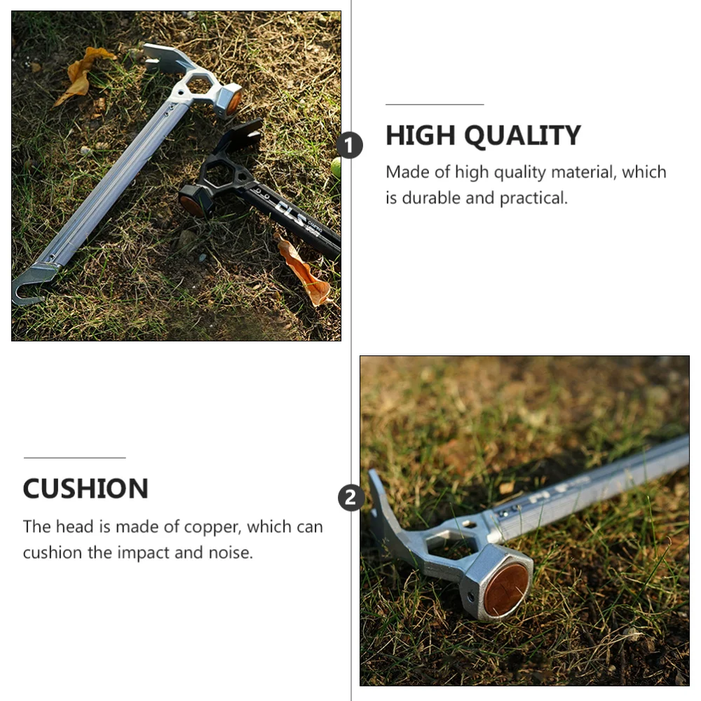 Outdoor Tent Hammer Copper Head Nail Hammer Tent Nail Claw Hammer Hand Tools
Outdoor Tent Hammer Copper Head Nail Hammer Tent Nail Claw Hammer Hand Tools