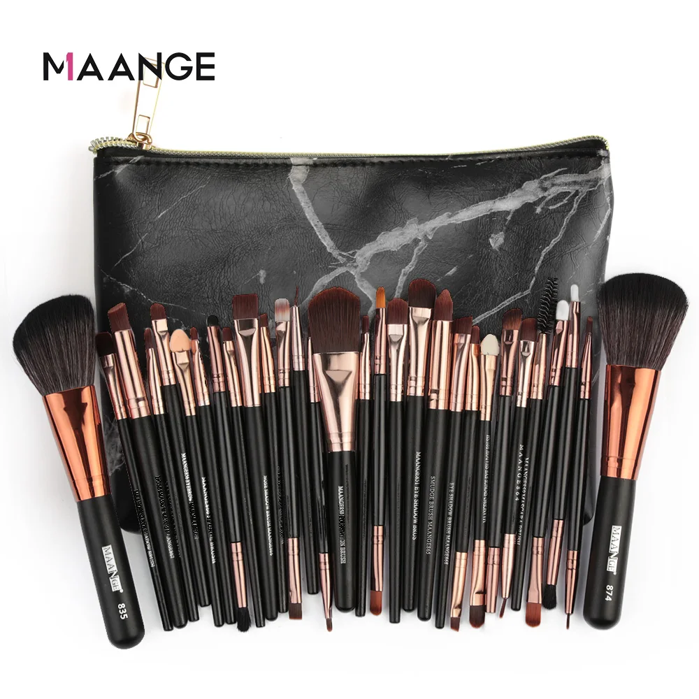 MAANGE Makeup Brushes Set Professional 6-30Pcs Cosmetic Powder Eye Shadow Foundation Blush Blending Make Up Brush Maquiagem Hot
MAANGE Makeup Brushes Set Professional 6-30Pcs Cosmetic Powder Eye Shadow Foundation Blush Blending Make Up Brush Maquiagem Hot