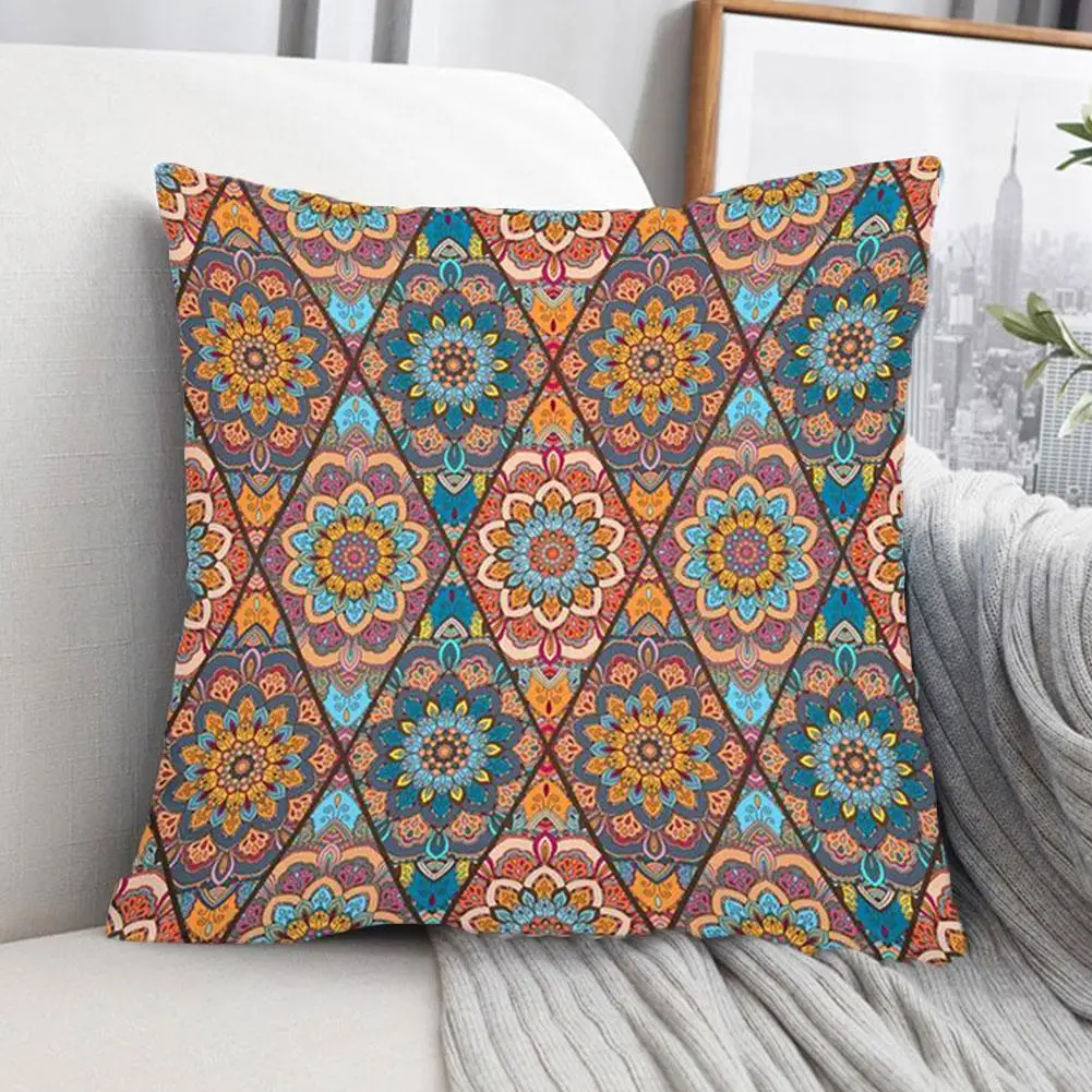 Ethnic Flower Bohemian Printed Pillow Case Peach Skin Square Cushion Cover Throw Pillow Office Sofa Pillows Home Car Decoration
Ethnic Flower Bohemian Printed Pillow Case Peach Skin Square Cushion Cover Throw Pillow Office Sofa Pillows Home Car Decoration