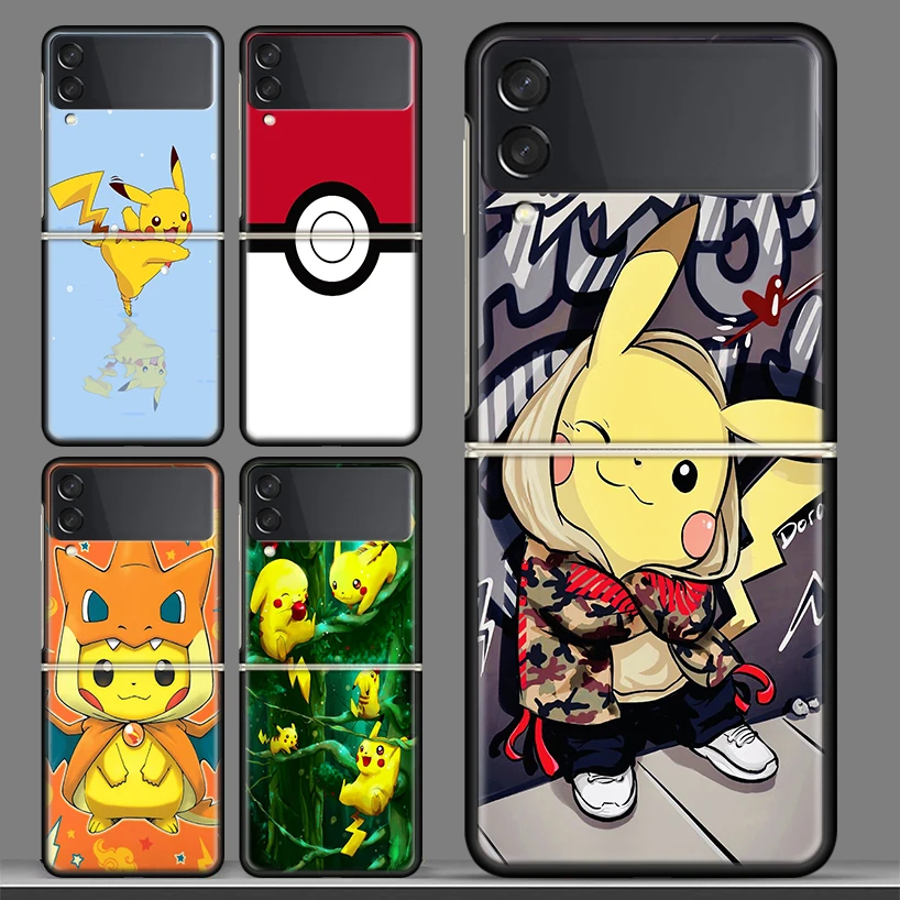 Anime P-Pokemons-Pikachue Black Phone Case For Samsung Galaxy Z Flip 3 PC Cover ZFlip 3 5G Luxury Art Pattern Bumper Coque Shell
Anime P-Pokemons-Pikachue Black Phone Case For Samsung Galaxy Z Flip 3 PC Cover ZFlip 3 5G Luxury Art Pattern Bumper Coque Shell