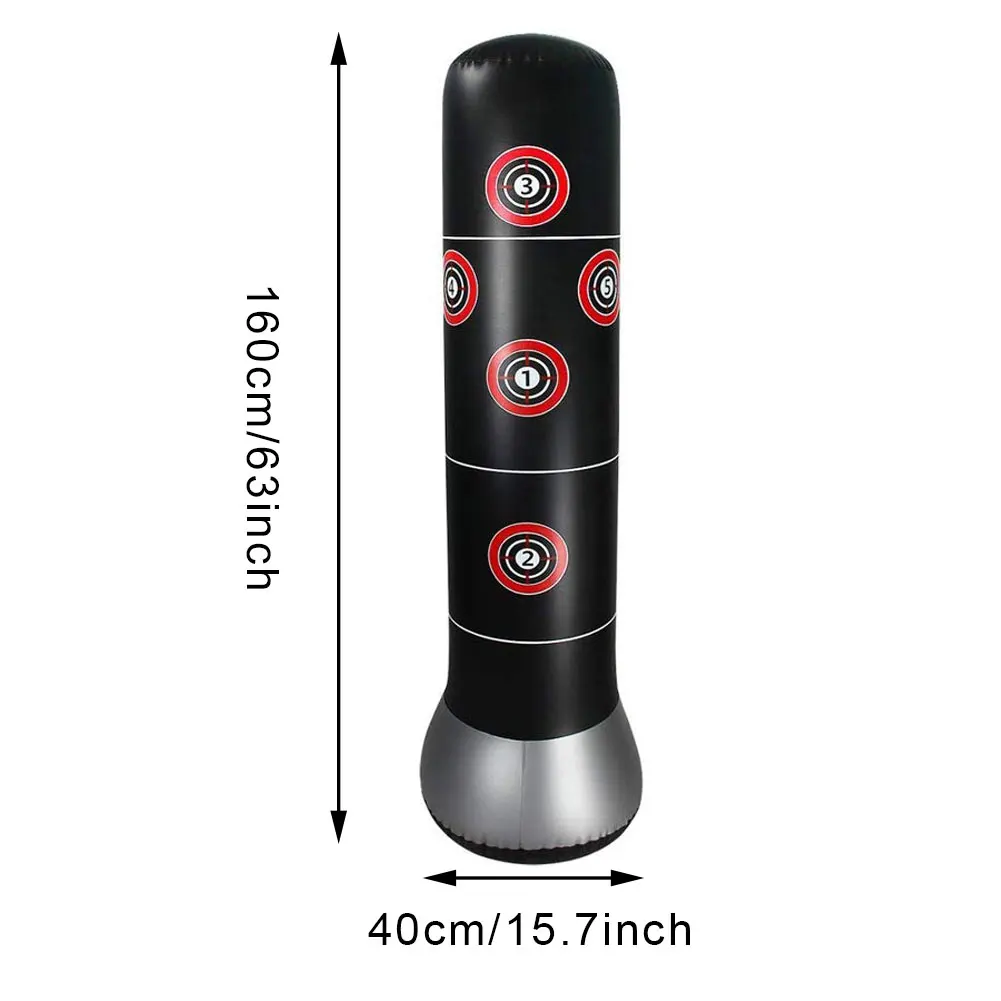 Fitness Adult Children Inflatable Vertical Boxing Column Tumbler Inflatable Sandbag Decompression Toy Thicken 1.6 Meters High
Fitness Adult Children Inflatable Vertical Boxing Column Tumbler Inflatable Sandbag Decompression Toy Thicken 1.6 Meters High