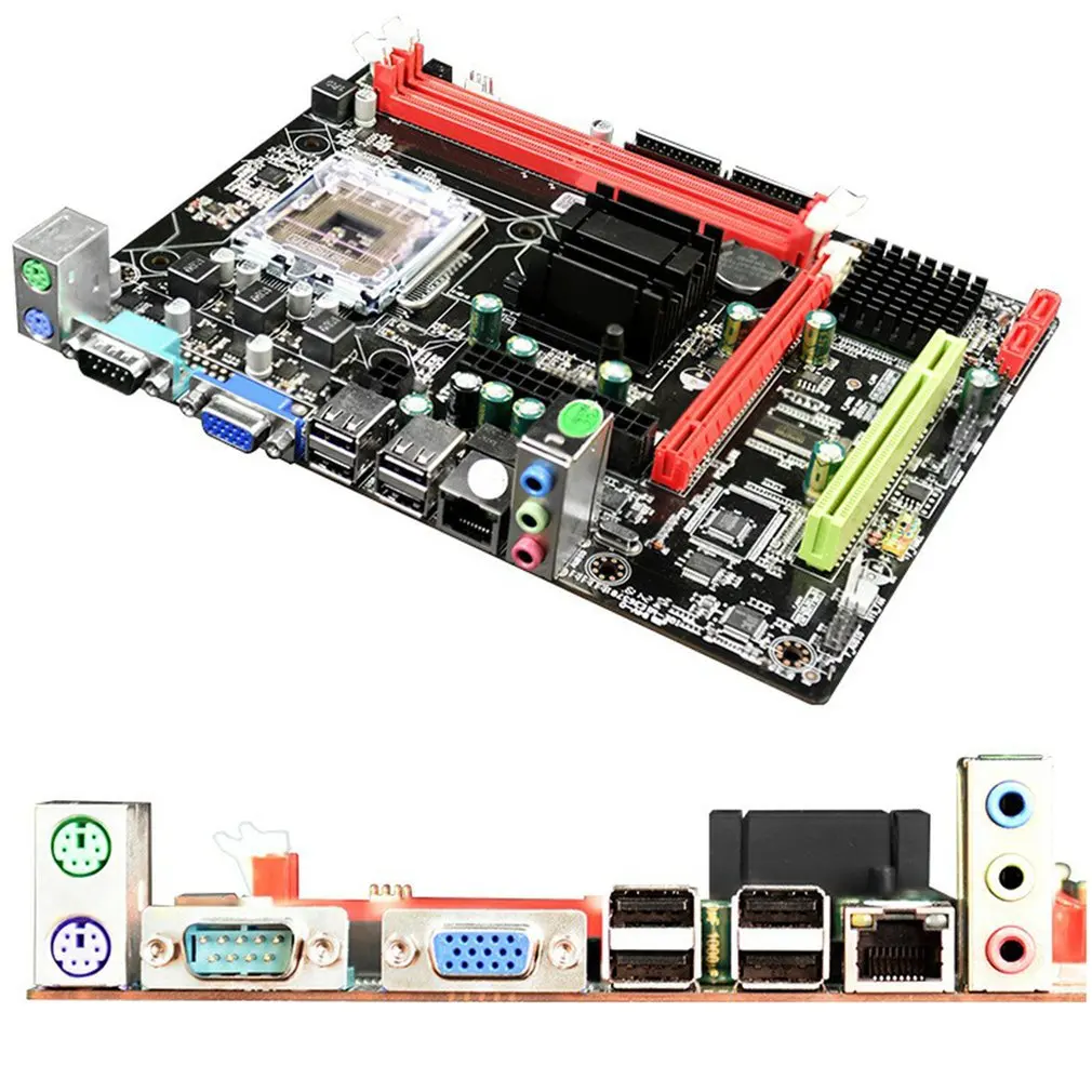 Computer Mainboard G31 M-ATX SATA 2.0 IDE Interface Support LGA775 Processor 5.1 Channels VGA COM Interface USB 2.0 Durable
Computer Mainboard G31 M-ATX SATA 2.0 IDE Interface Support LGA775 Processor 5.1 Channels VGA COM Interface USB 2.0 Durable