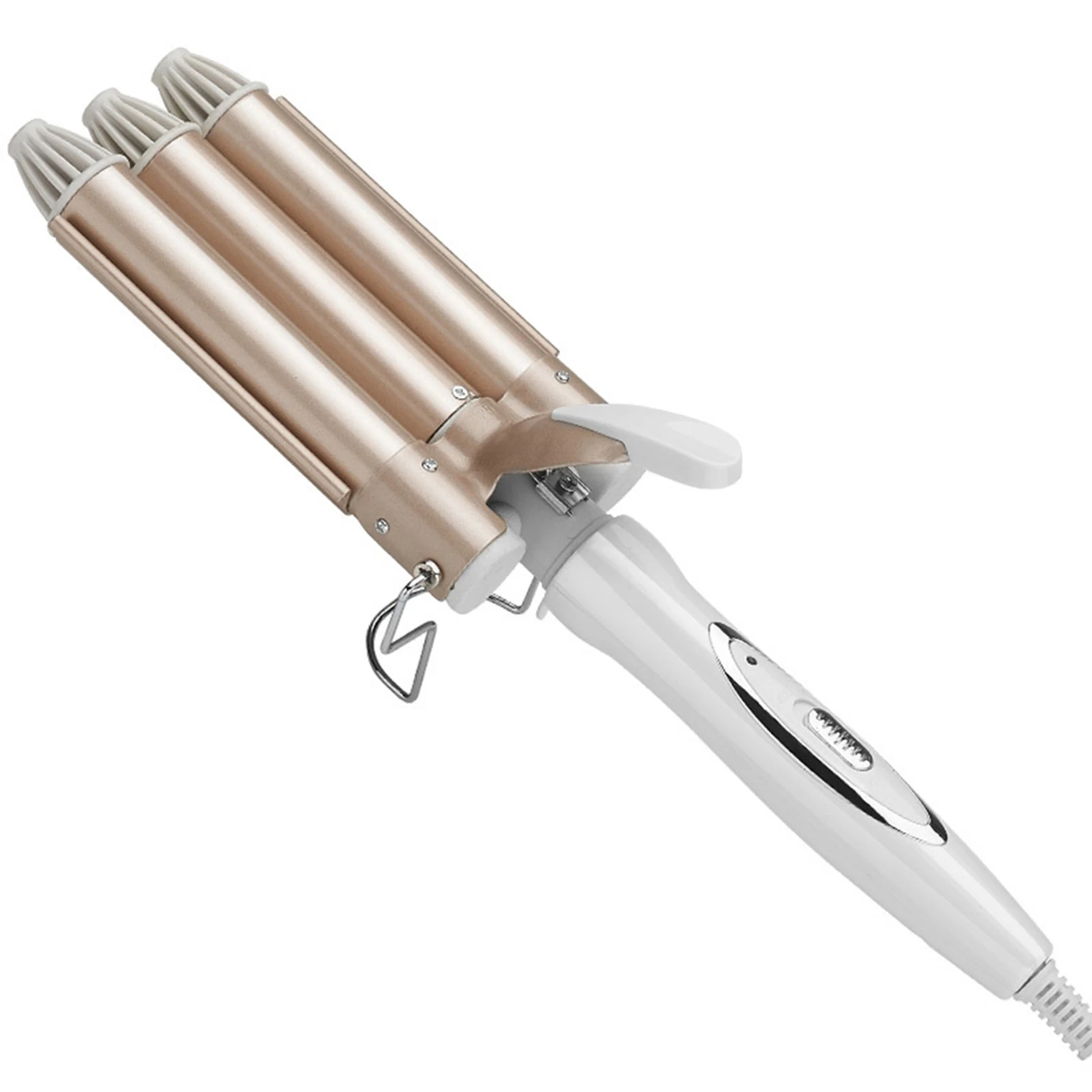 

Professional Hair Curling Iron Ceramic Triple Barrel Hair Styler Hair Waver Styling Tools Curly Rotating Electric Hair Curler 20