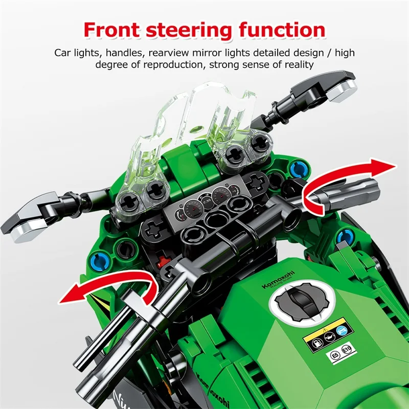 SEMBO 862pcs Motorcycle Building Blocks Technic Racing Car DIY Motorbike Action figures Bricks Educational Toys Kids gift
SEMBO 862pcs Motorcycle Building Blocks Technic Racing Car DIY Motorbike Action figures Bricks Educational Toys Kids gift
