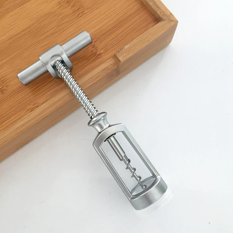 

Zinc Alloy Creative Wine Bottle Opener Corkscrew Leverage Design Corkscrew for Bar Tools Gift Wine Stopper