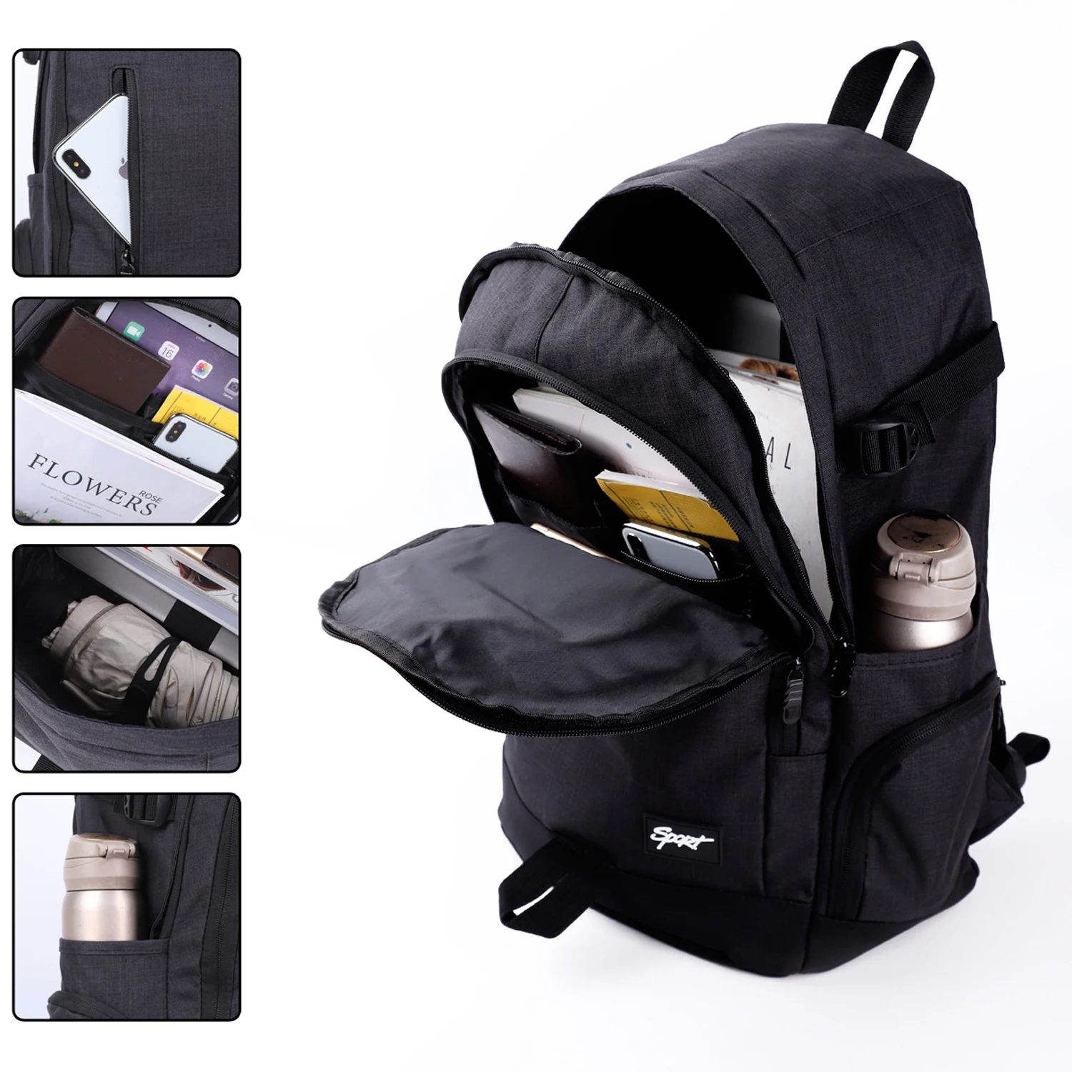 Travel Laptop Backpack, Business Slim Durable Laptops Backpack School Computer Bag Gifts for Men & Women Fits 15 Inch Notebook
Travel Laptop Backpack, Business Slim Durable Laptops Backpack School Computer Bag Gifts for Men & Women Fits 15 Inch Notebook
