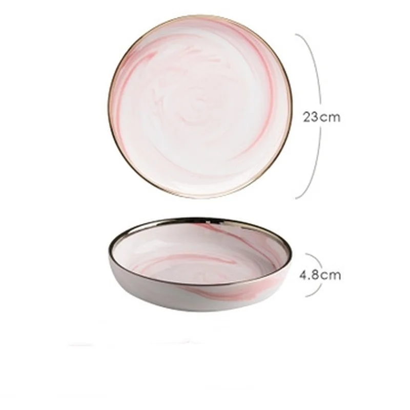 Nordic Phnom Penh pink marble tableware set ceramic household products kitchen bone china plate bowl spoon single item tableware
Nordic Phnom Penh pink marble tableware set ceramic household products kitchen bone china plate bowl spoon single item tableware