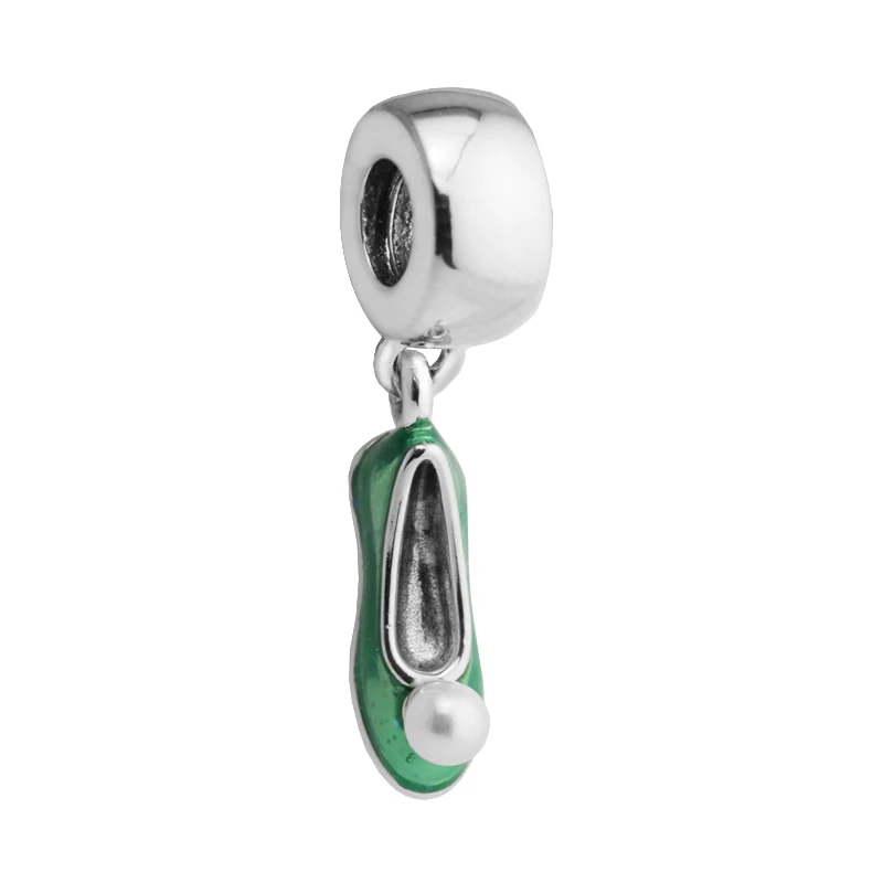 Tinker Bell's Shoe White Pearl Silver Beads For Jewelry Making Fits European Bracelets Sterling Silver Jewelry Woman DIY
Tinker Bell's Shoe White Pearl Silver Beads For Jewelry Making Fits European Bracelets Sterling Silver Jewelry Woman DIY