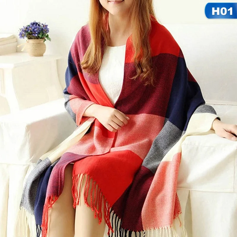 Hot Fashion New Spring Winter Women Scarf Plaid Warm Cashmere Scarves Shawls Lady Bandana Wraps
Hot Fashion New Spring Winter Women Scarf Plaid Warm Cashmere Scarves Shawls Lady Bandana Wraps