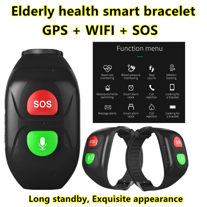 Adult SOS Emergency Call Alarm clock Smart Watch Heart Rate&BP Body GPS WIFI Location Tracking Phone Watch
Adult SOS Emergency Call Alarm clock Smart Watch Heart Rate&BP Body GPS WIFI Location Tracking Phone Watch