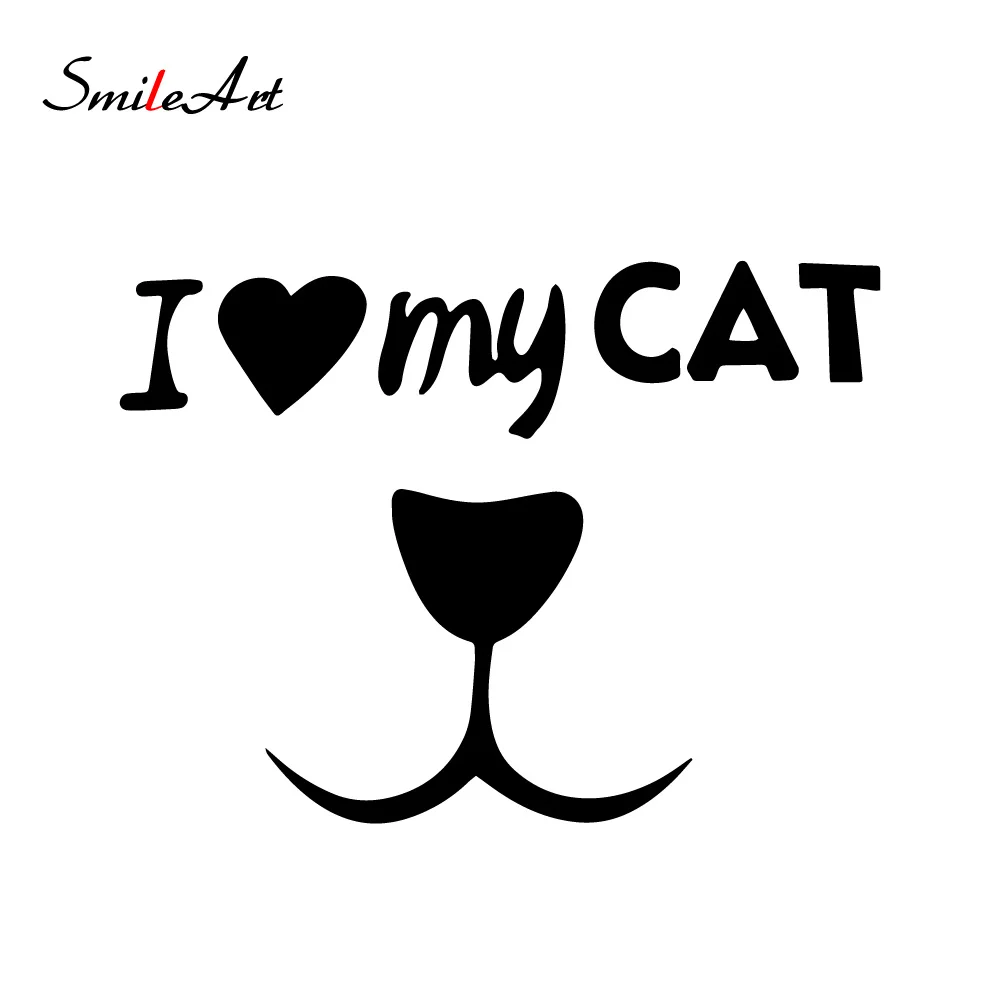 Cute Cat Car Sticker Vinyl Cars Decal Custom Window Door Wall | Автомобили и мотоциклы