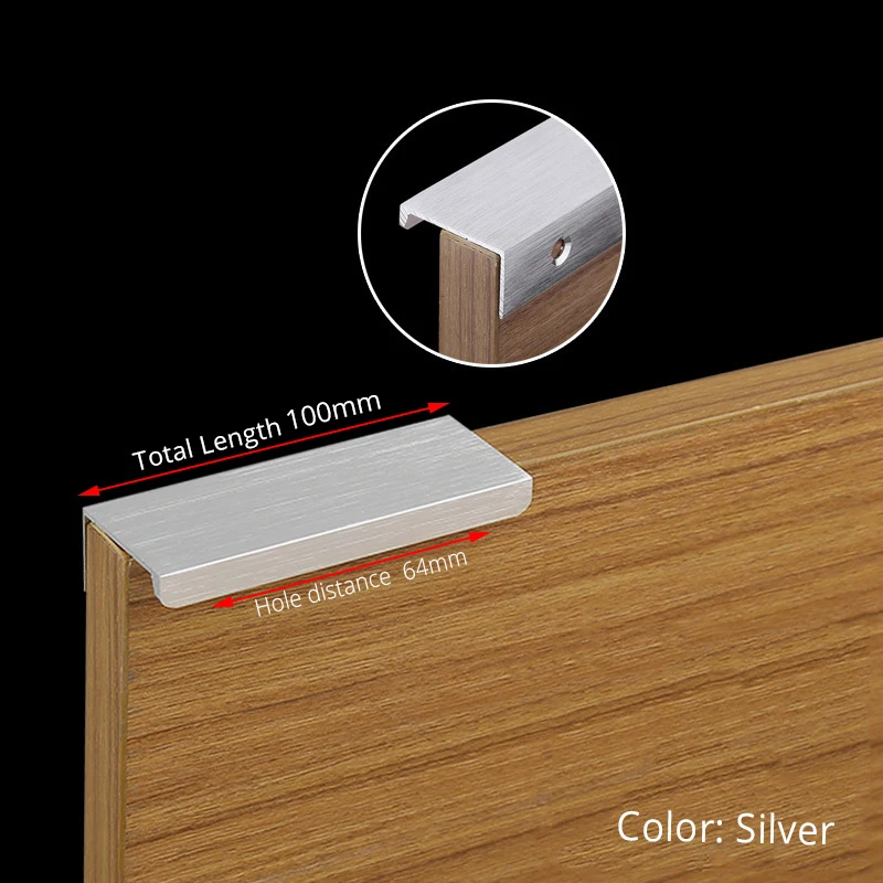 Ручки для шкафов KAK черные/серебристые скрытые цинковый сплав
Ручки для шкафов KAK черные/серебристые скрытые цинковый сплав