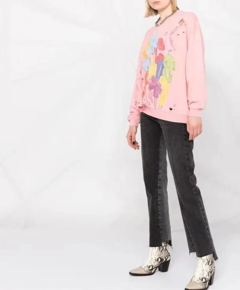 Women Hoodie 2021 Autumn and Winter Cotton Ripped Orange Pink All-match Lyocell Sweatshirts
Women Hoodie 2021 Autumn and Winter Cotton Ripped Orange Pink All-match Lyocell Sweatshirts