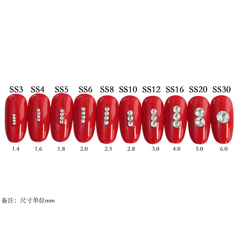 100PCS / Lot Nail Art Rhinestone White Crystal Clear Flatback Non Hotfix Diy Tips Sticker Beads Nail Jewelry Accessory
100PCS / Lot Nail Art Rhinestone White Crystal Clear Flatback Non Hotfix Diy Tips Sticker Beads Nail Jewelry Accessory