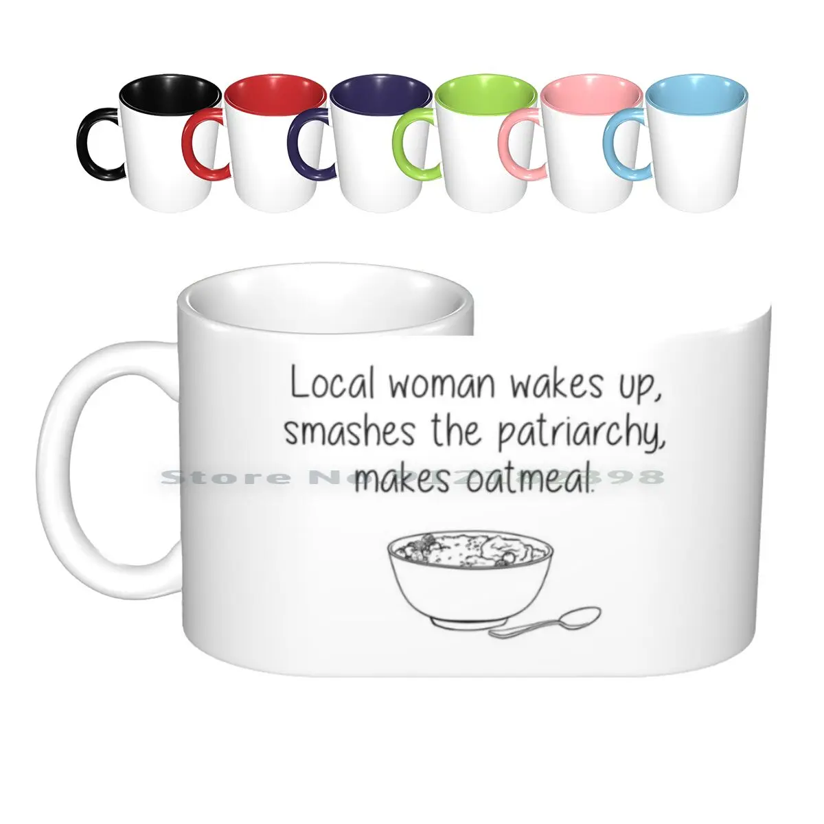 Local Woman Patriarchy Ceramic Mugs Coffee Cups Milk Tea Mug Patriarchy Feminism Humour Oatmeal Feisty Creative Trending
Local Woman Patriarchy Ceramic Mugs Coffee Cups Milk Tea Mug Patriarchy Feminism Humour Oatmeal Feisty Creative Trending